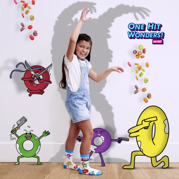 Cereal Killer, One Hit Wonders Mini, Youth Sock 8 to 12 Yrs - Image 2