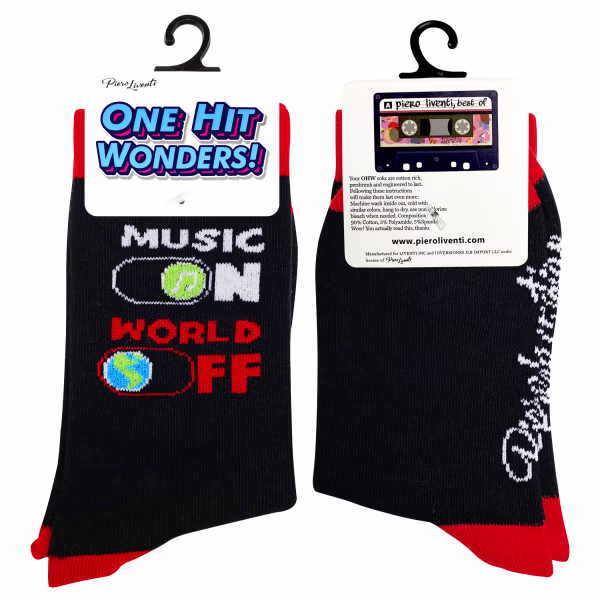 Music On World Off, One Hit Wonders Mini, Youth Sock 8 to 12 Yrs - Image 4