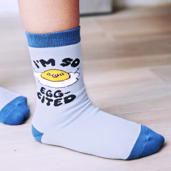 I'm So Eggcited, One Hit Wonders Mini, Youth Sock 8 to 12 Yrs - Image 3