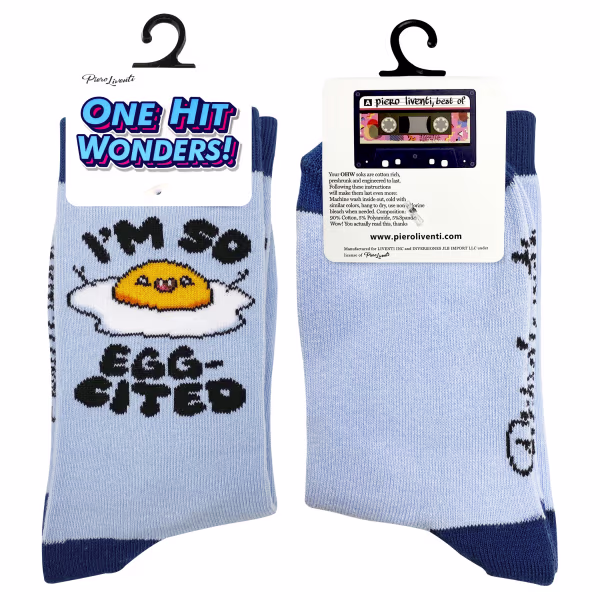 I'm So Eggcited, One Hit Wonders Mini, Youth Sock 8 to 12 Yrs - Image 4