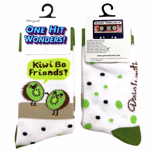 Kiwi Be Friends, One Hit Wonders Mini, Youth Sock 8 to 12 Yrs - Image 2