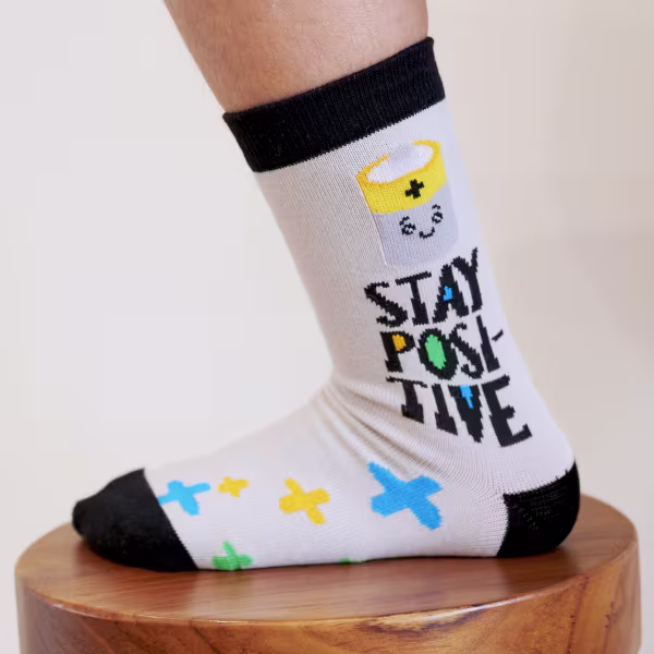 Stay Positive, One Hit Wonders Mini, Youth Sock 8 to 12 Yrs - Image 3