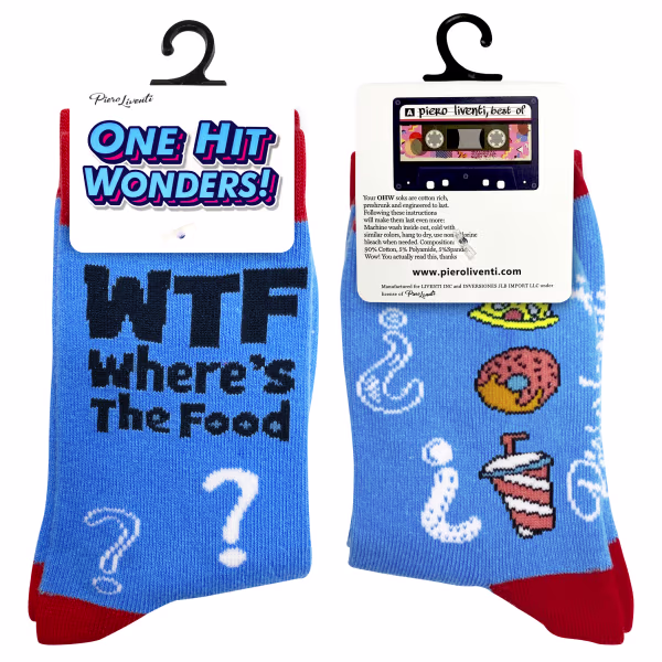 Where's The Food , One Hit Wonders Mini, Youth Sock 8 to 12 Yrs - Image 4