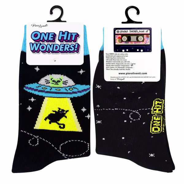 Alien Vs Cat, One Hit Wonders Mini, Youth Sock 6 to 12 Yrs - Image 2