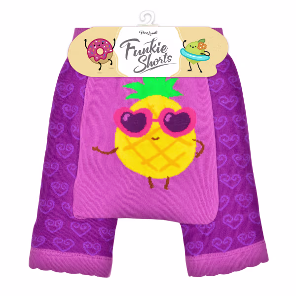 Pineapple Baby Funkie Legging Shorts - Image 4