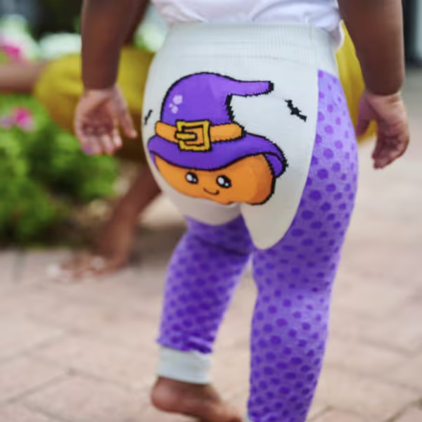 Baby Pumpkin Funkie Tights Legging Pants - Image 2
