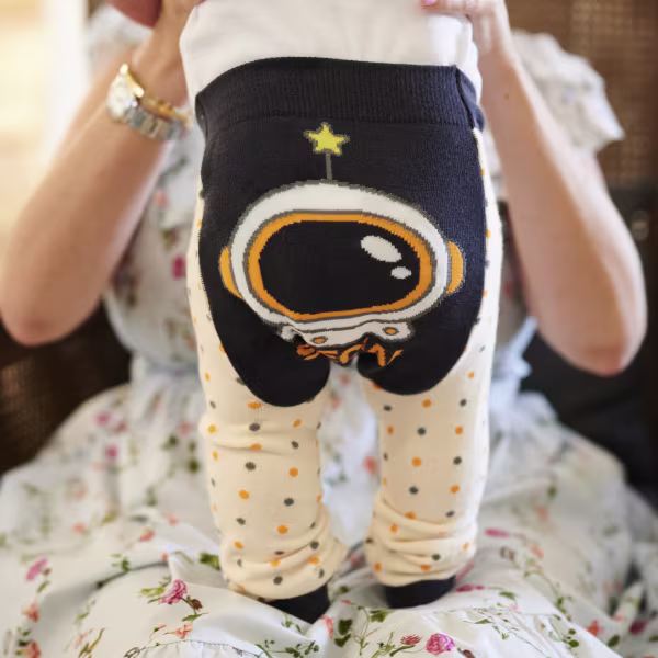 Astronaut Baby Funkie Tights Legging Pants - Image 2