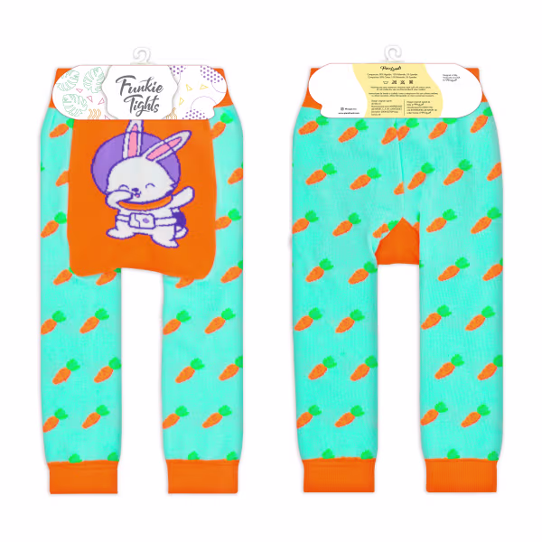 Space Bunny Baby Funkie Tights Legging Pants - Image 4