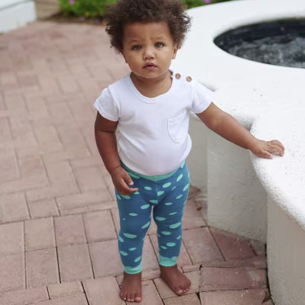 Grumpy Monster Boy Baby Funkie Tights Legging Pants - Image 2