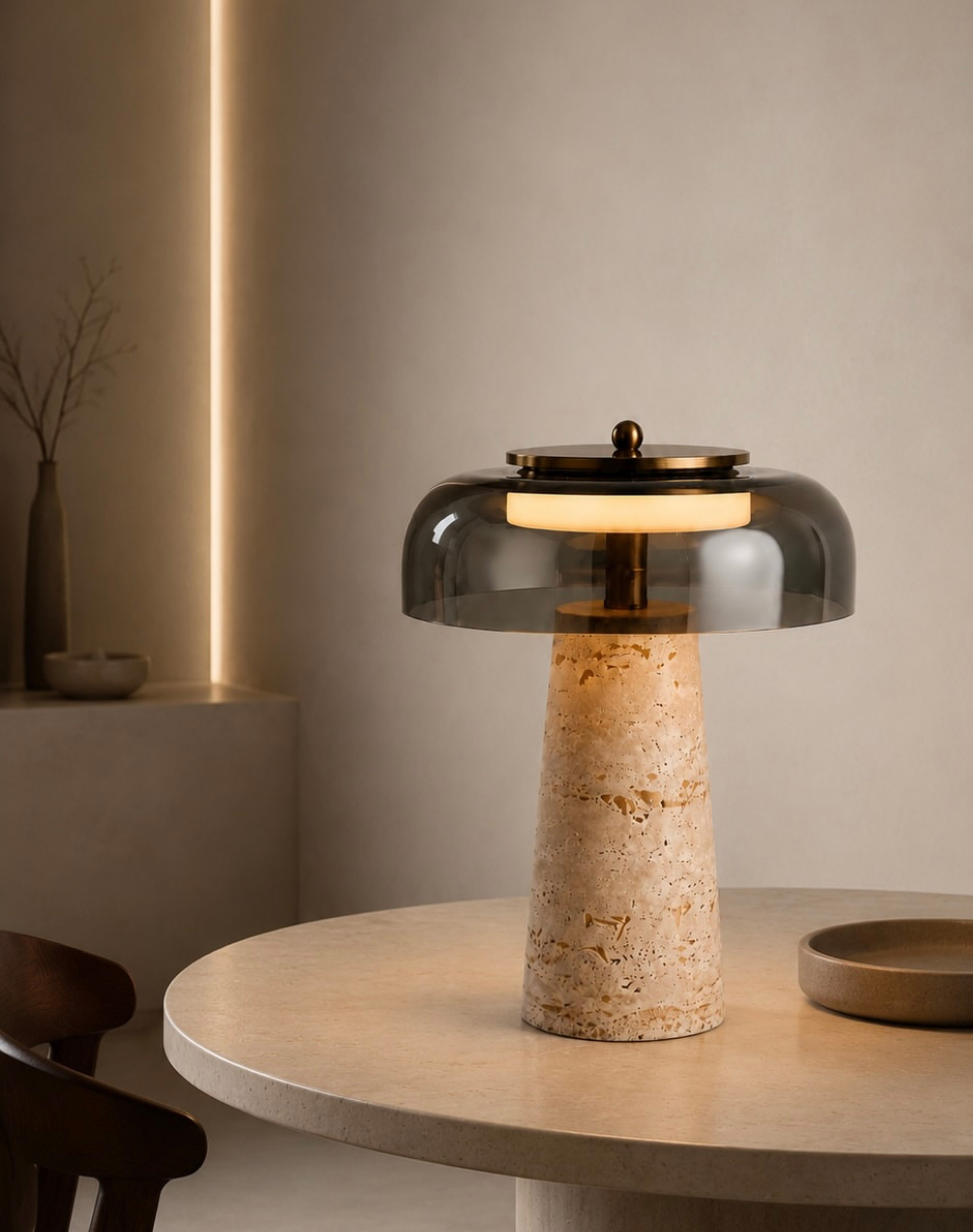 Dining and console lamp styling