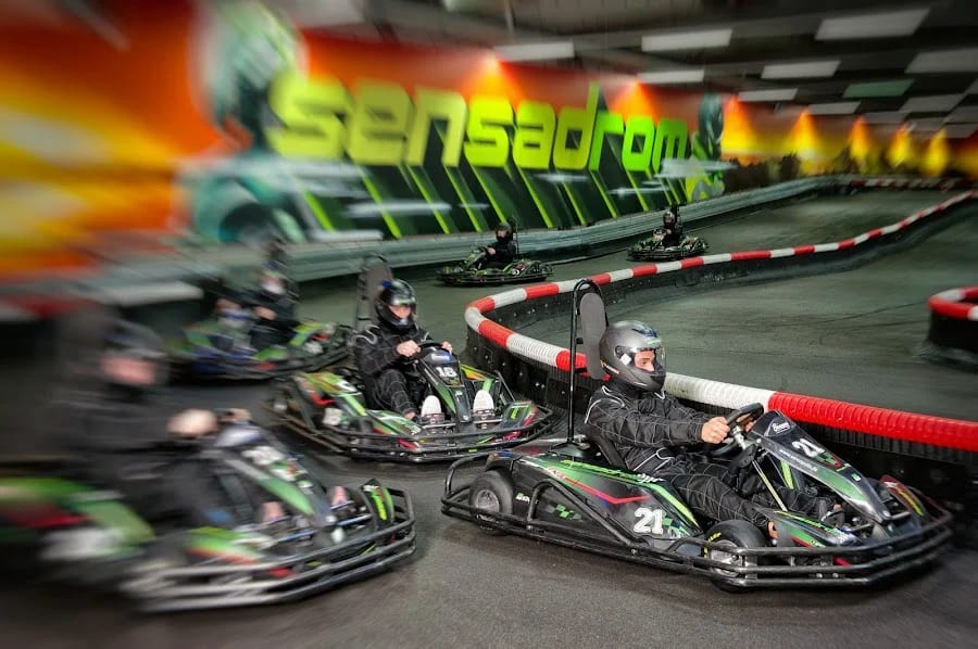 E-Kartbahn Sensadrom