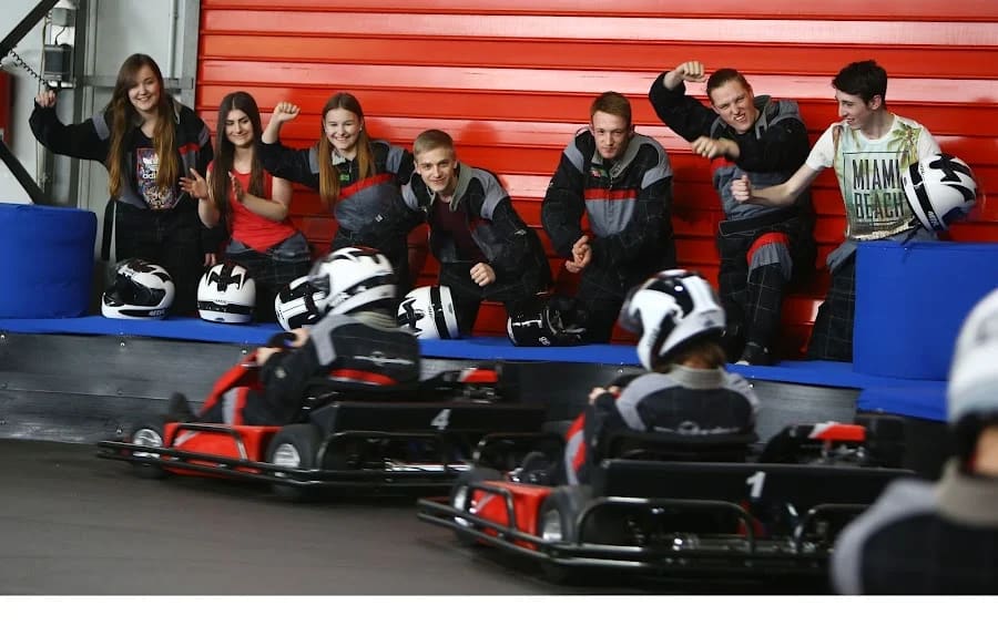 Indoor-Kartbahn Verkehrssicherheitszentrum Sachsenring