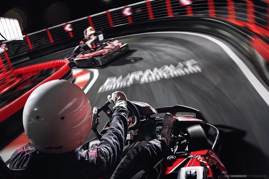 Burnout Celler Kartbahn