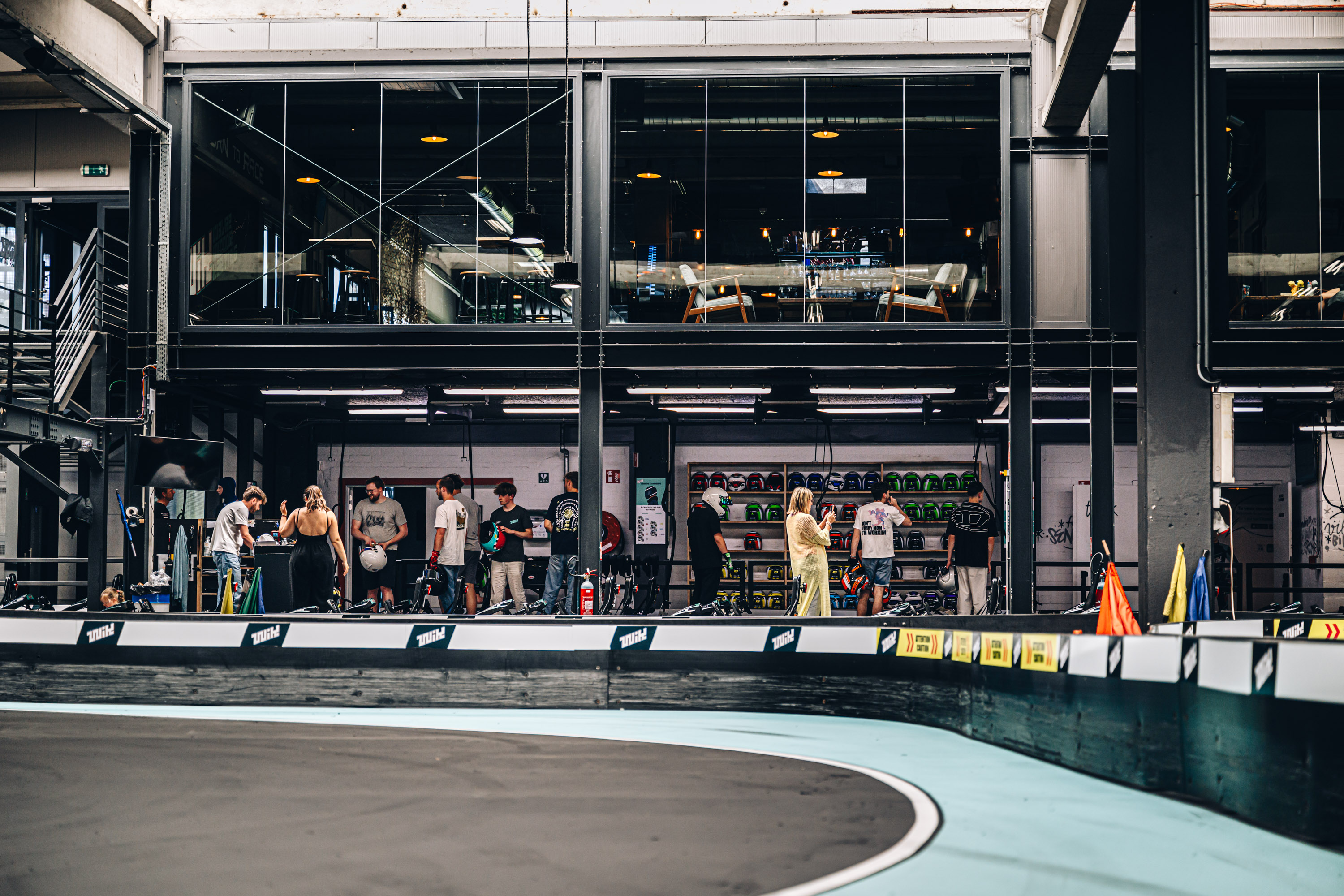 Photo 4 du circuit Wavre Indoor Karting