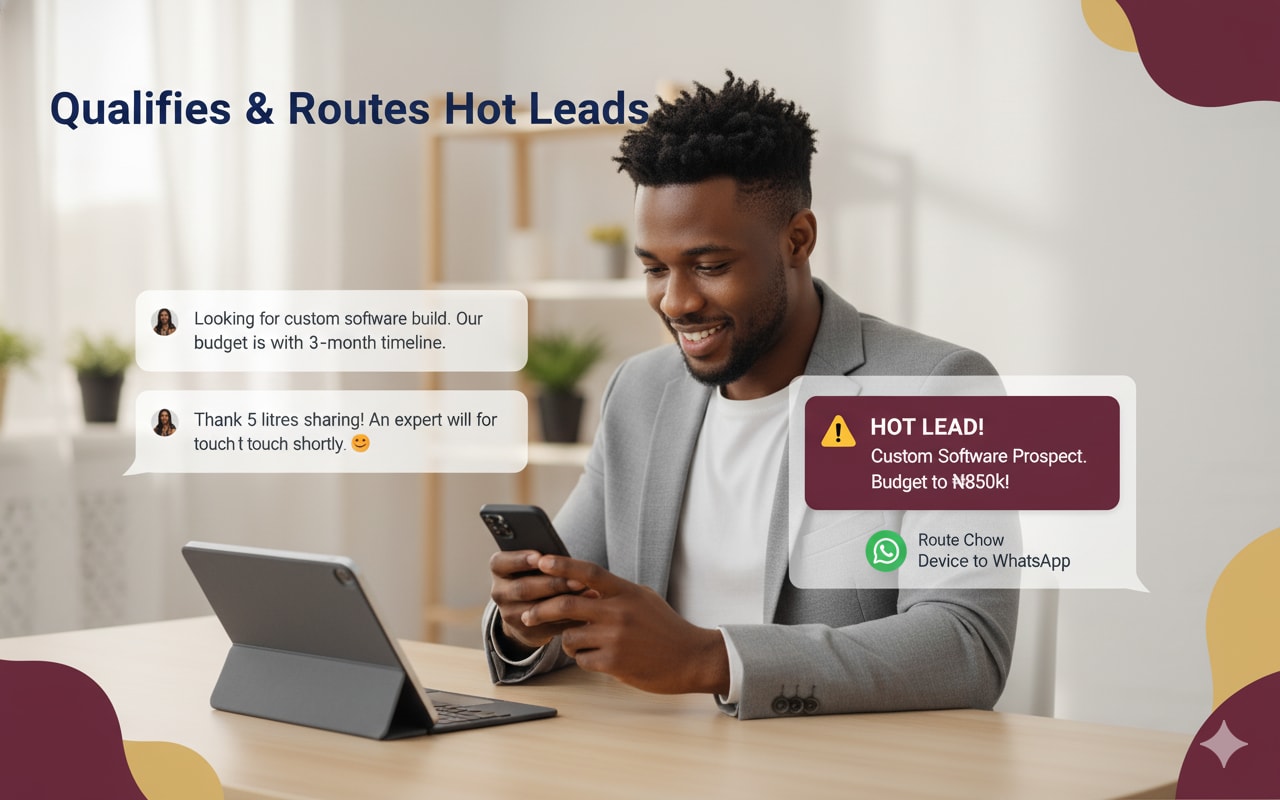 Lead qualification - AI Powered Business Profile