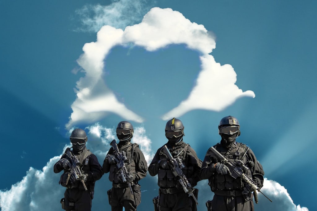 police, soldiers, heart-1282418.jpg
