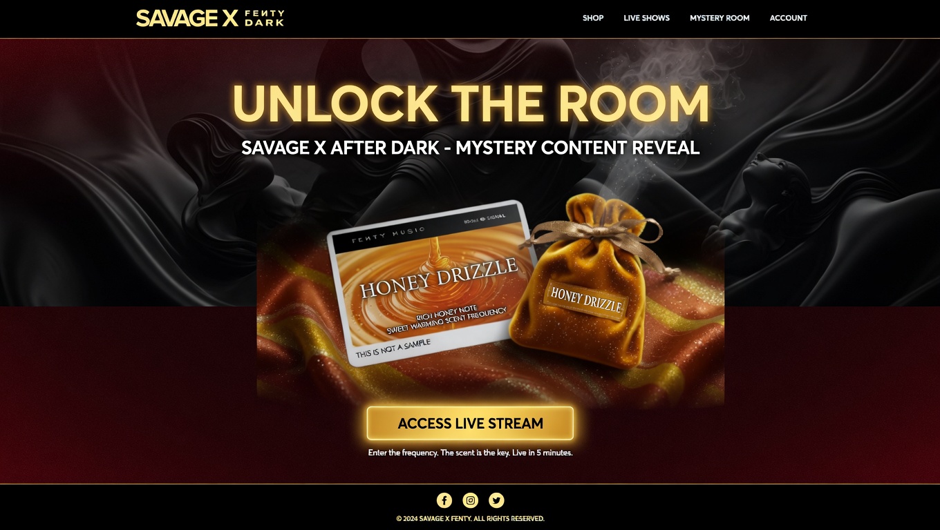 Unlock the room scent drizzles