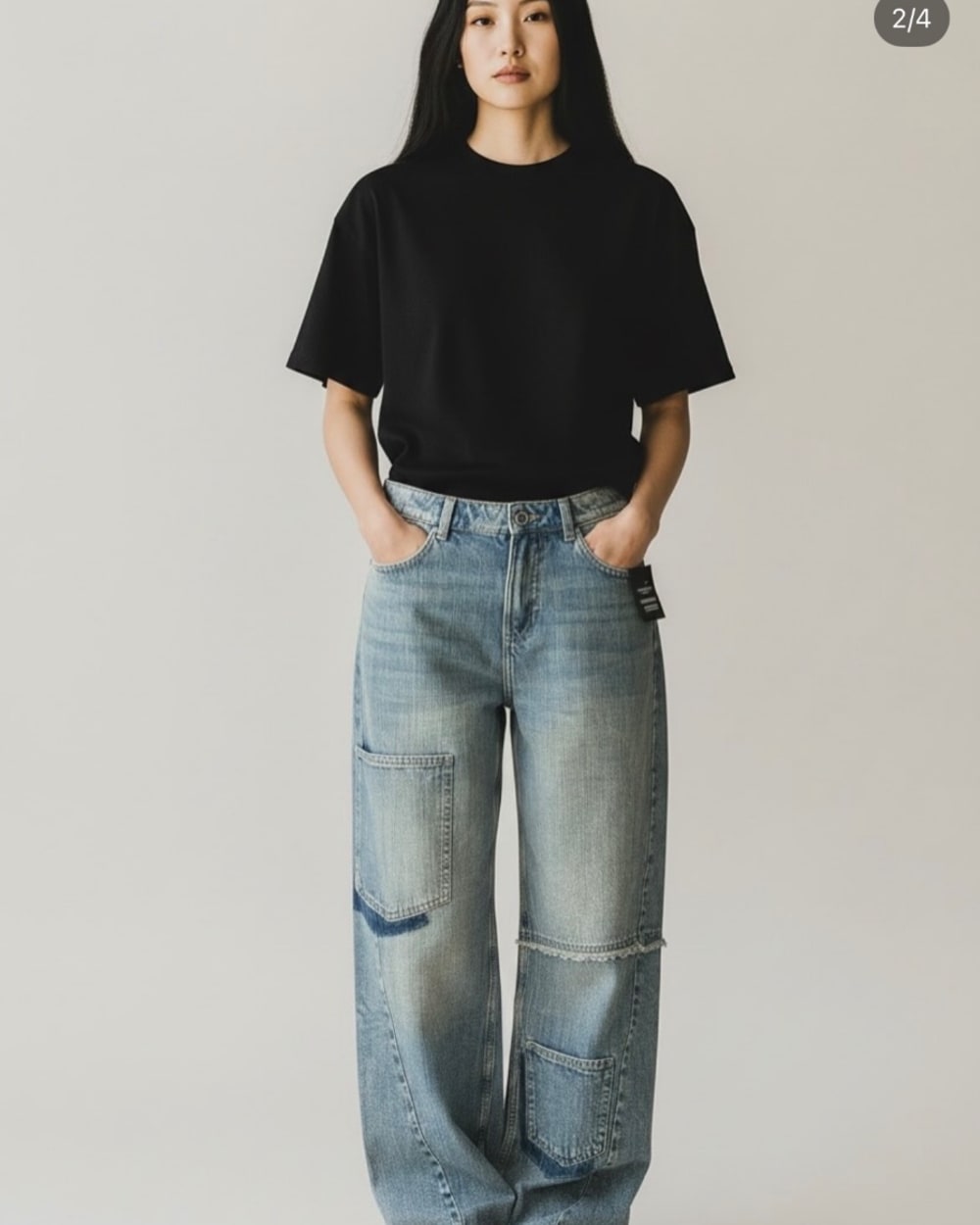 Disigner jeans loose fit 