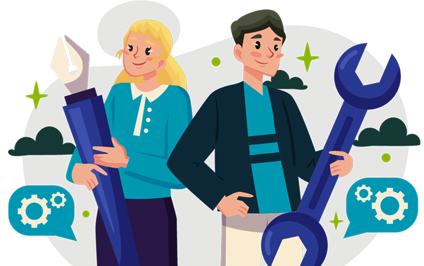 Professional Tools Illustration