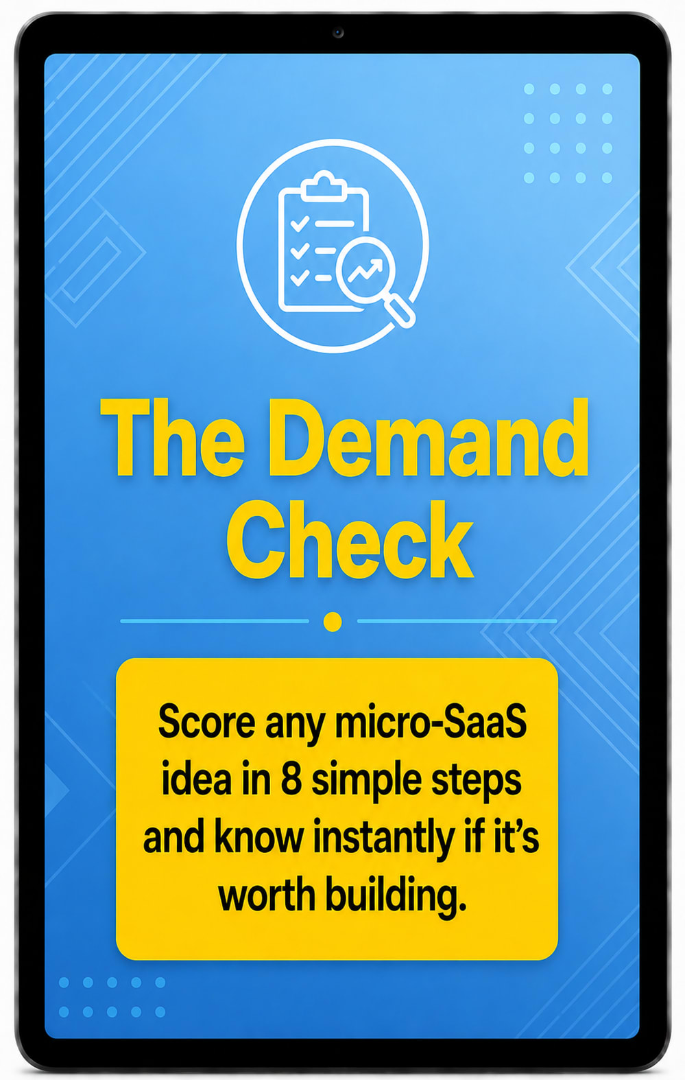 The Demand Check