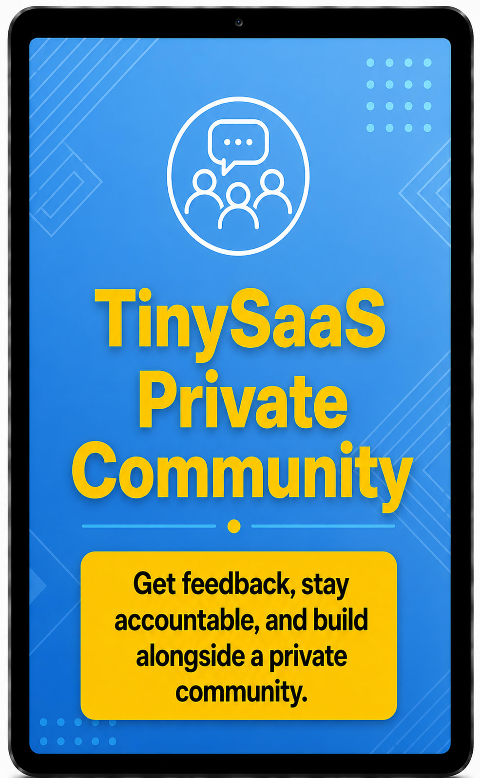 TinySaaS Private Community