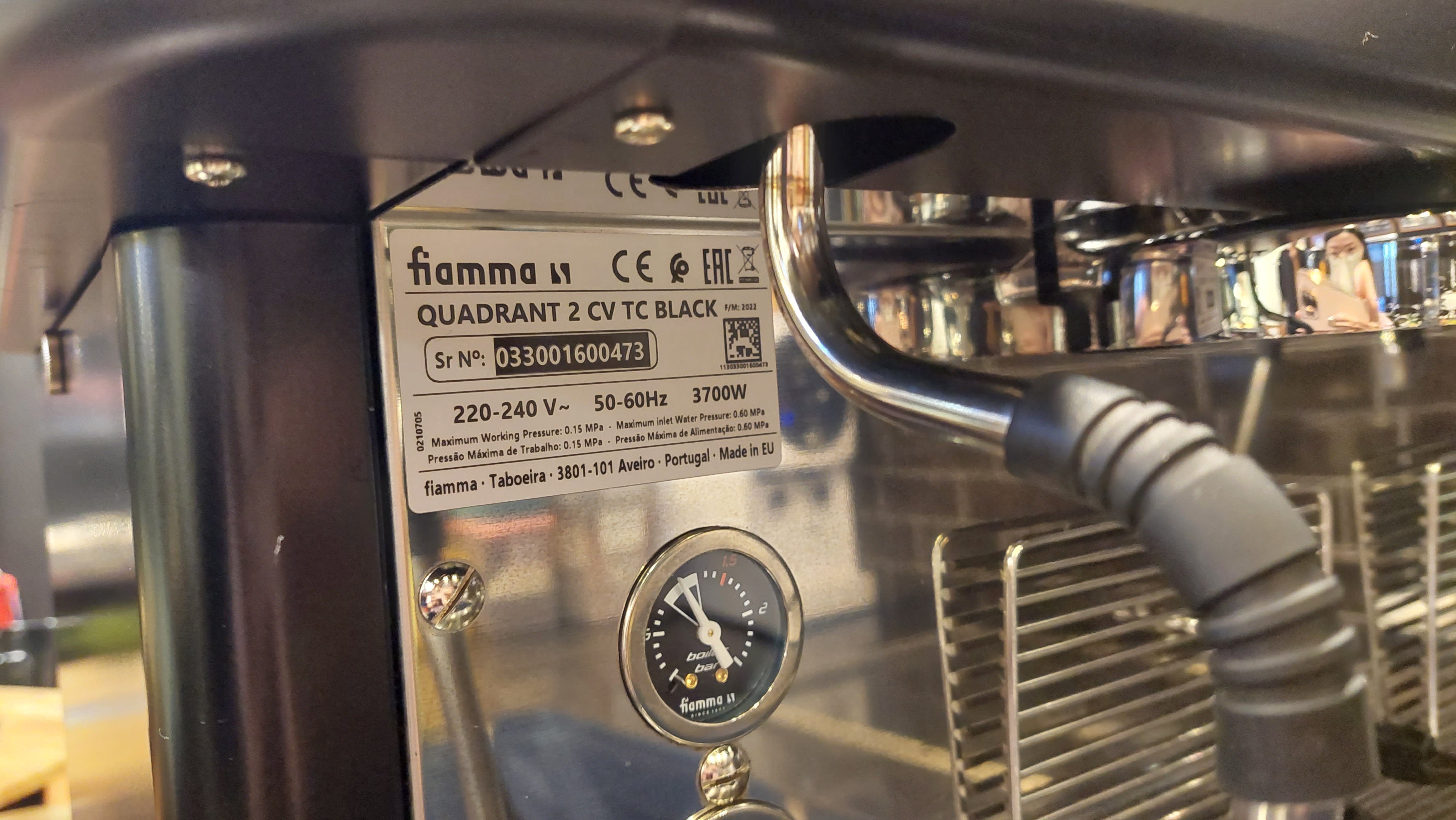 Coffee Machine Fiamma Quandrant 2 CV - Image 2
