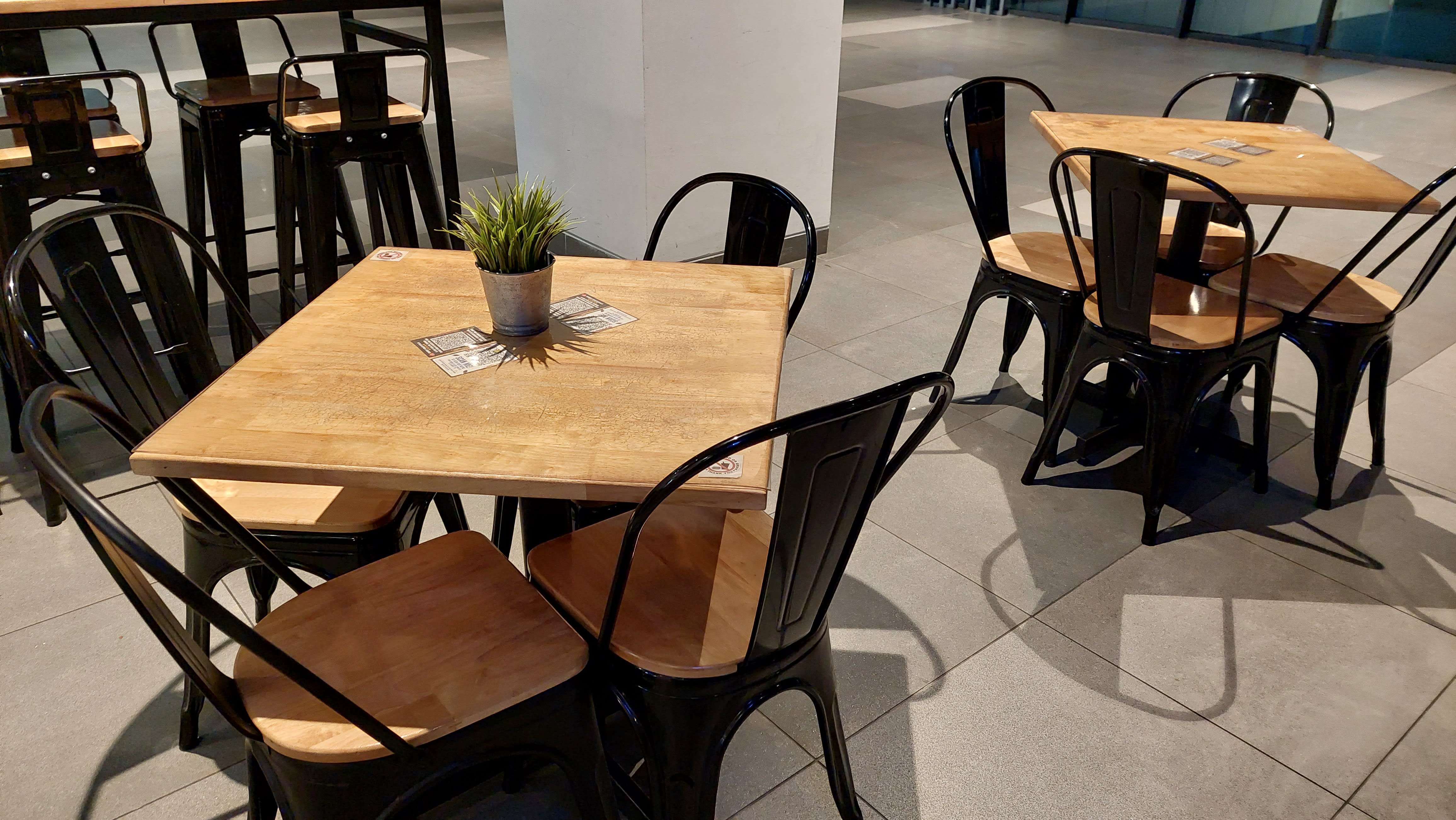 Square Table RubberWood