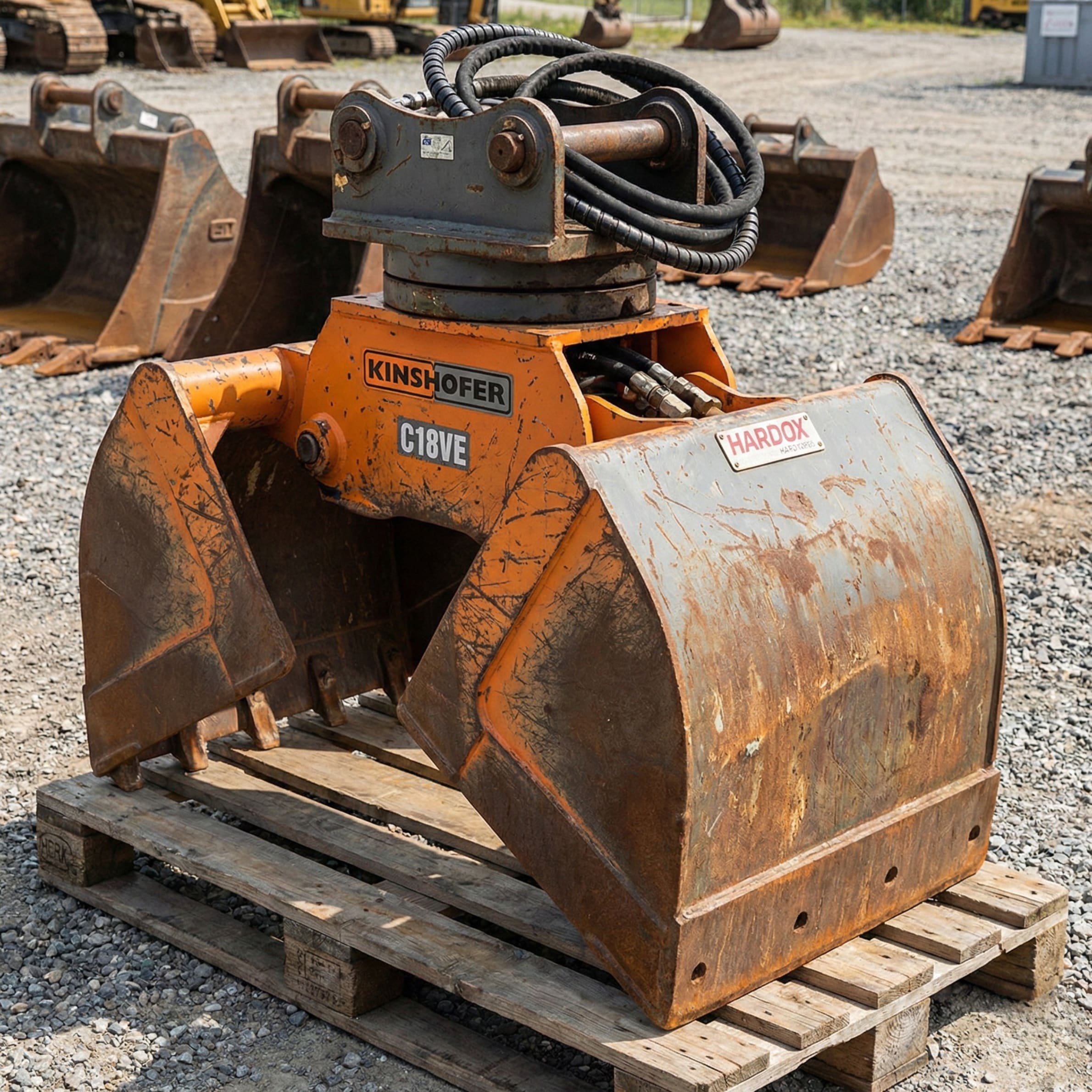 Kinshofer C18VE Clamshell Bucket