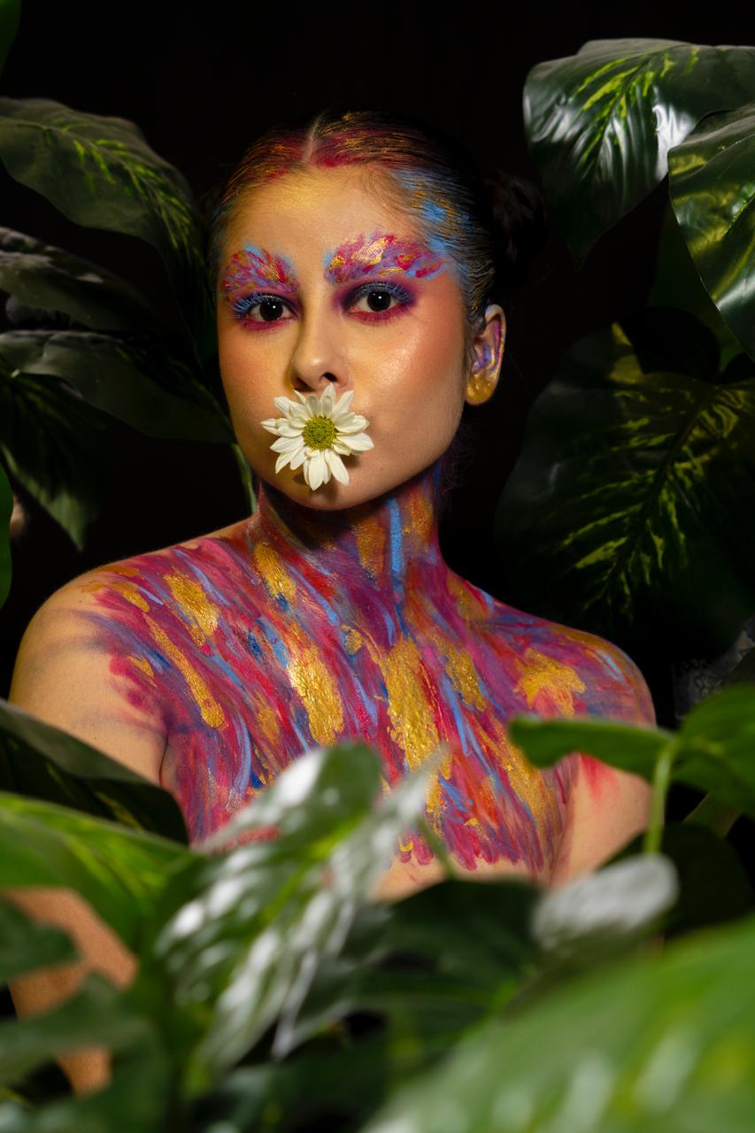 Maquillaje editorial para moda