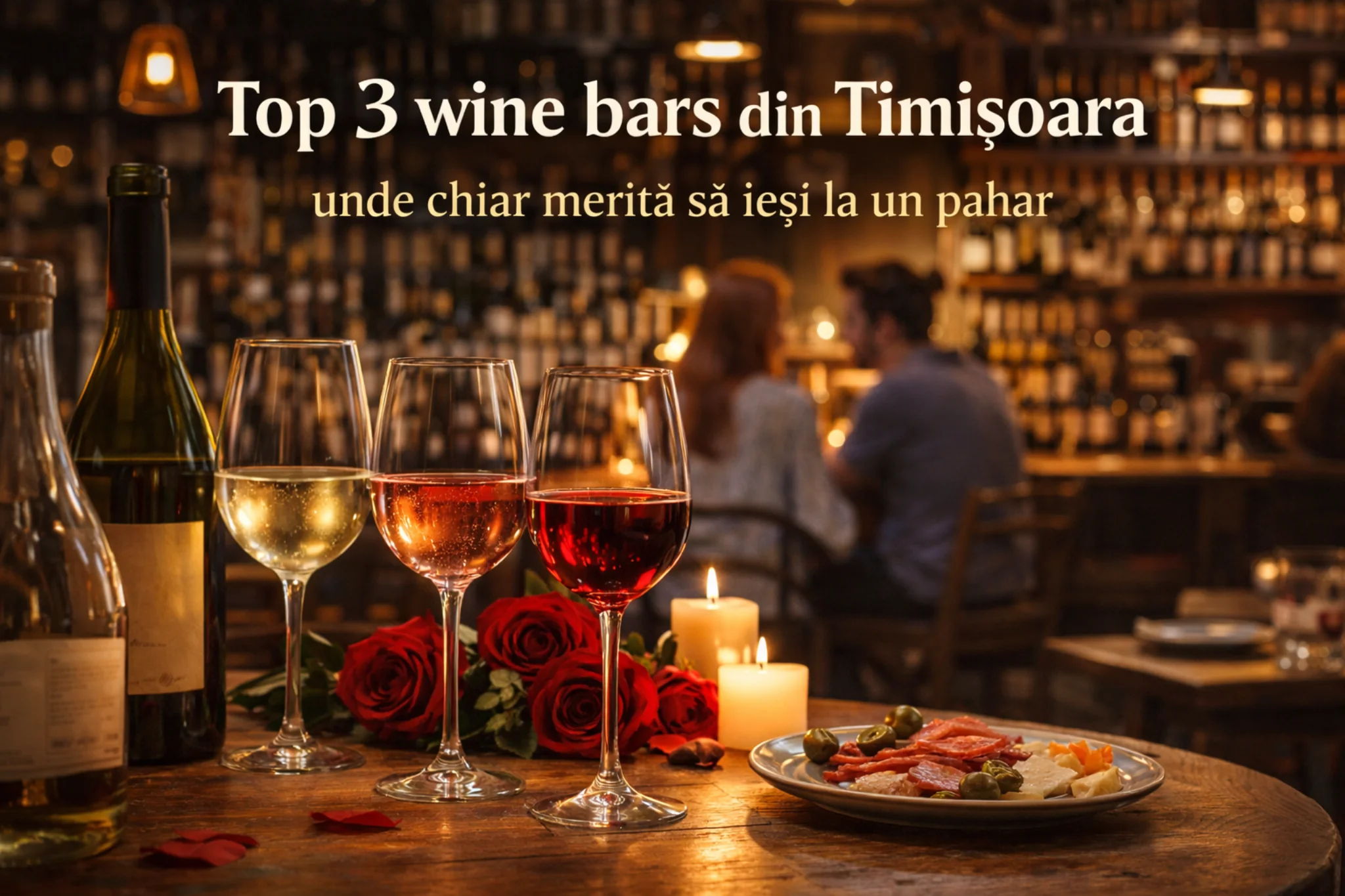 Top 3 wine bars din Timișoara unde chiar merită să ieși la un pahar