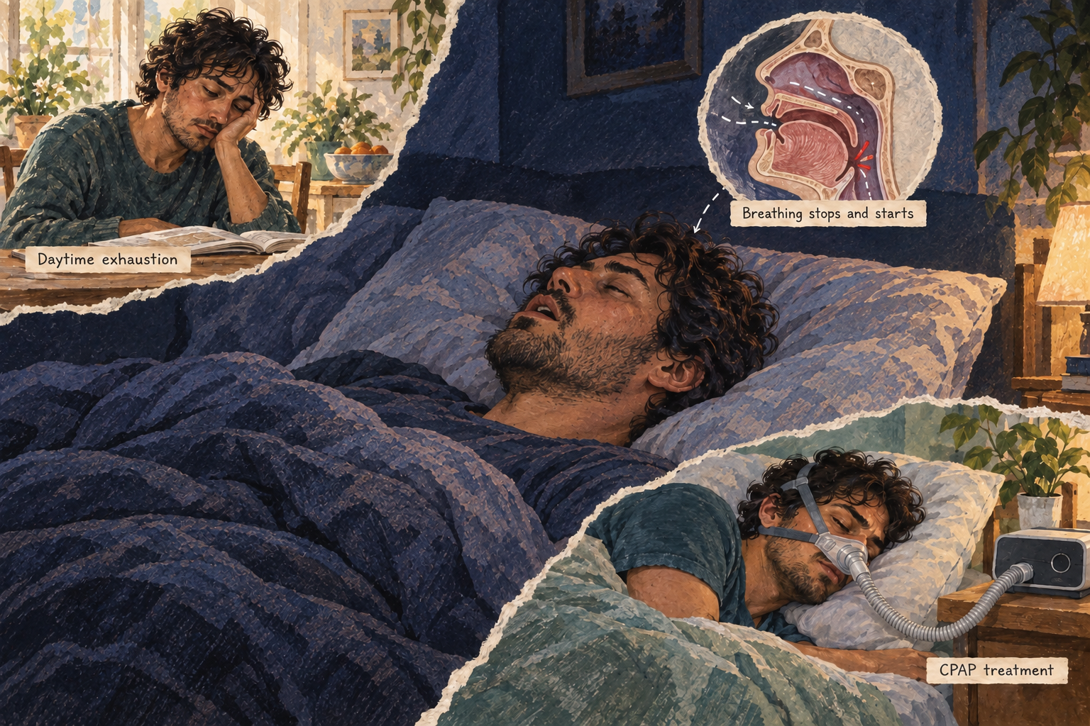 Sleep apnoea: symptoms, causes and treatment