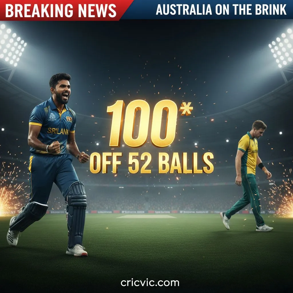 T20 World Cup 2026 Day 10 Recap: Nissanka’s Century Stuns Australia; England & Sri Lanka Secure Super 8 Spots