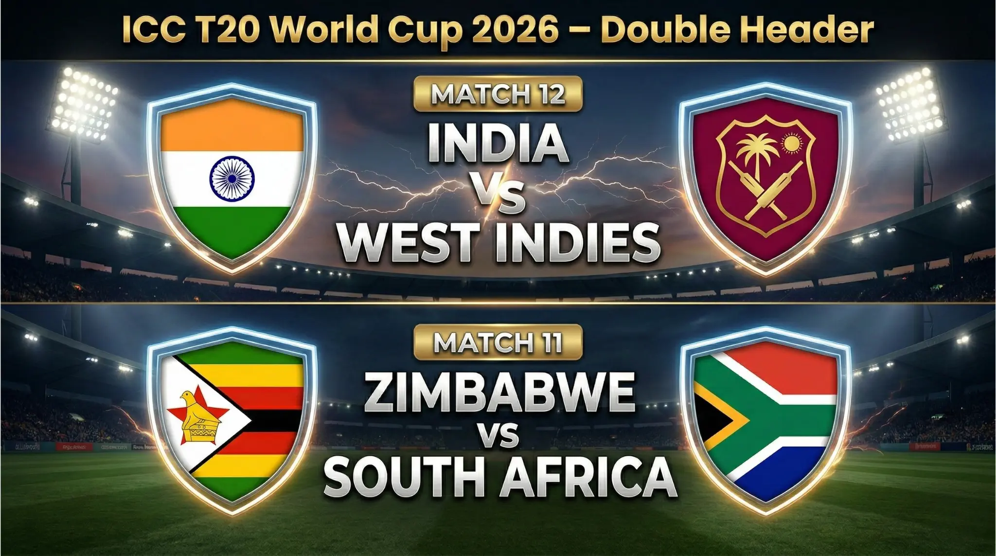 Super 8 Decider: India Face West Indies in Virtual Quarter-Final as South Africa Eye Flawless Finish