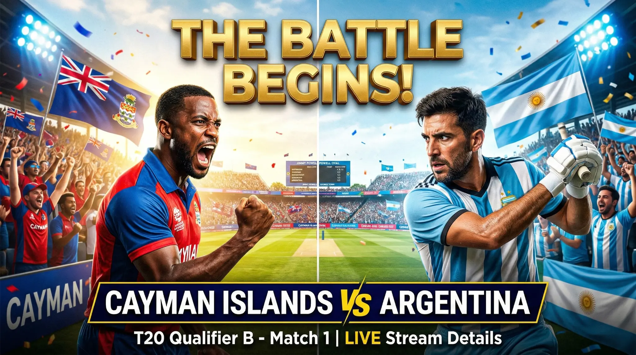 Road to T20 World Cup 2028: Cayman Islands Ready for Americas Sub-Regional Qualifier B Action