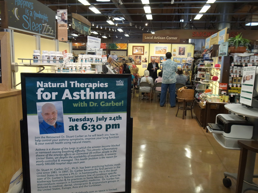 Dr. Garber’s Bioformulas in-store signage