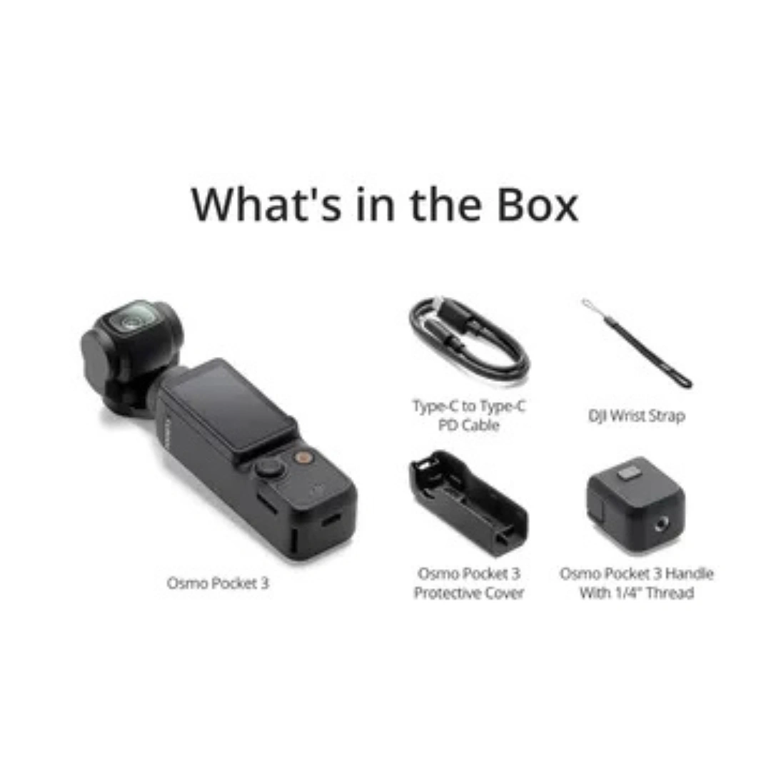dji Osmo Pocket 3 Sports and Action Camera