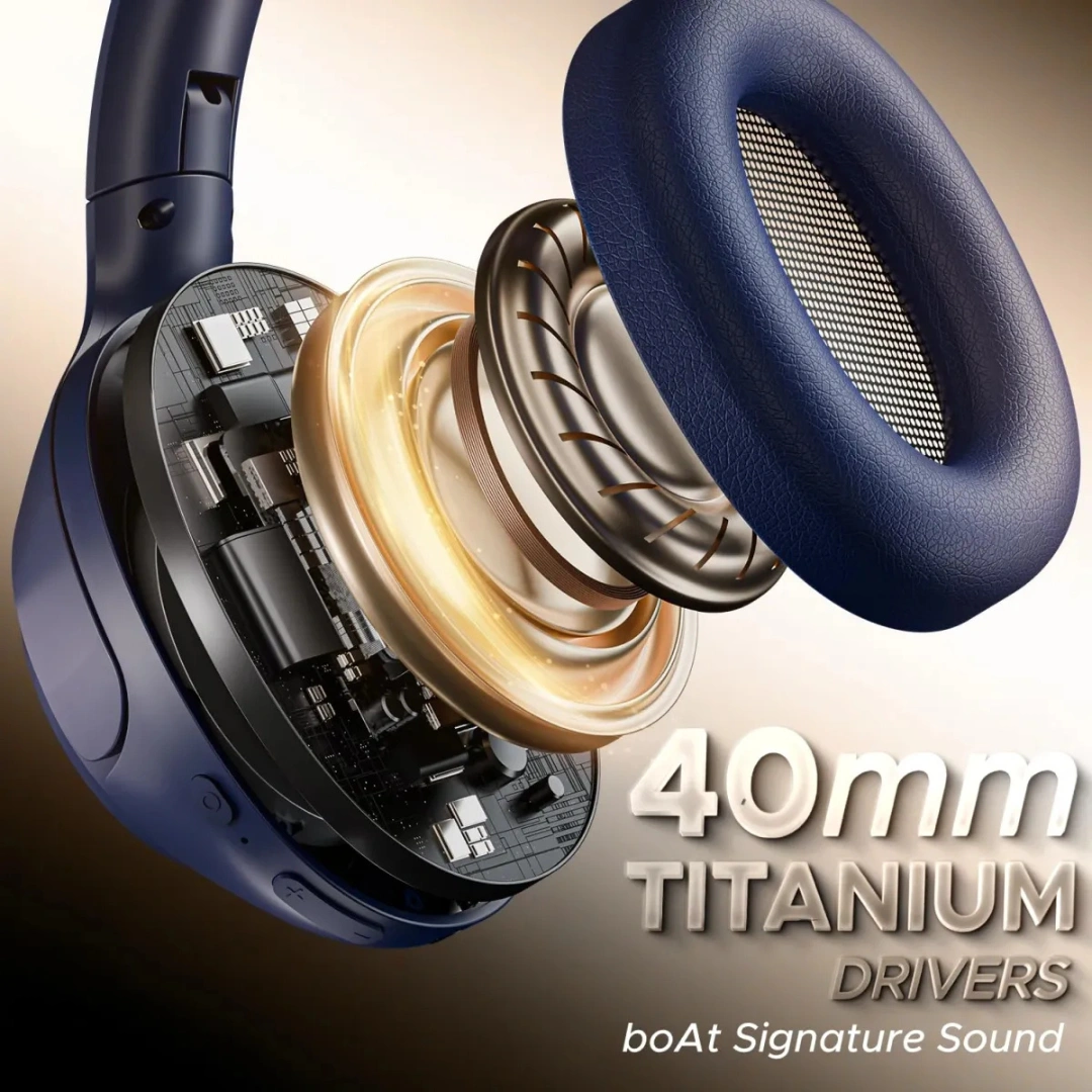 boAt Rockerz 551 ANC Pro Wireless Headphones