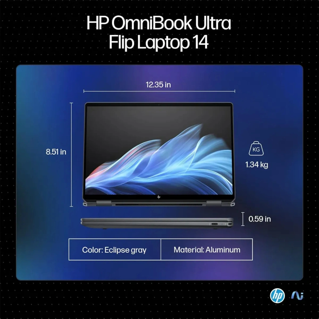 HP OmniBook Ultra Flip Next Gen AI 14-fh0026TU Laptop