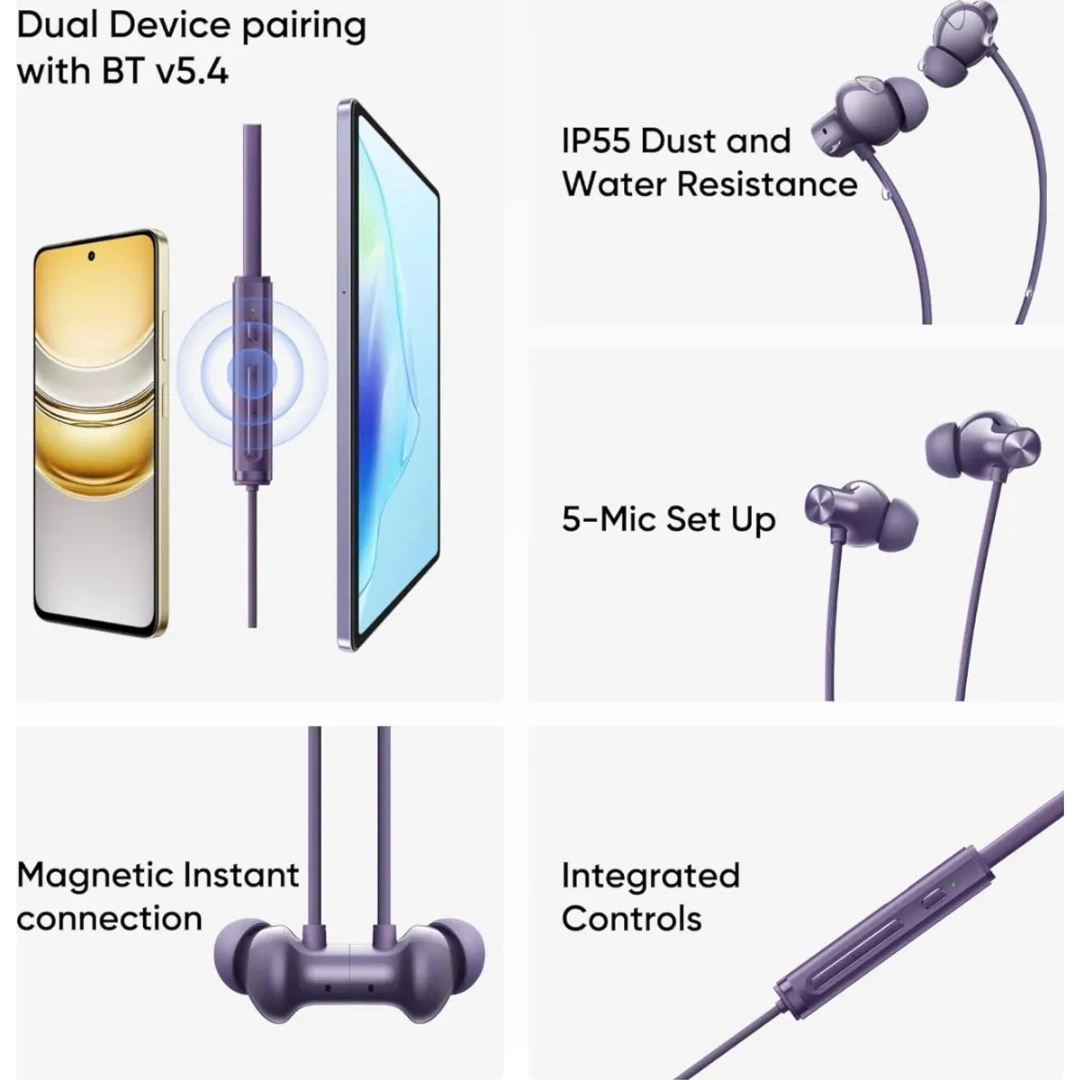 Realme Buds Wireless 5 ANC Neckband