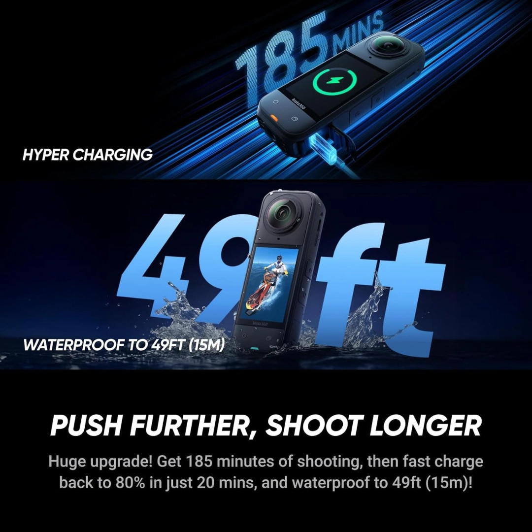 Insta360 X5 8K Sports and Action Camera