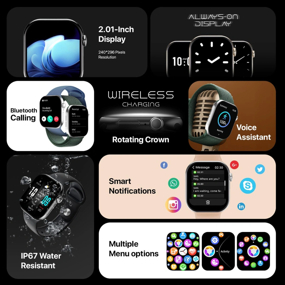 Fire Boltt Ring X Smartwatch