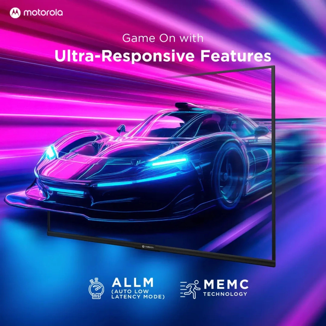 Motorola Envision X 2025 Ultra HD 4K Smart QLED TV