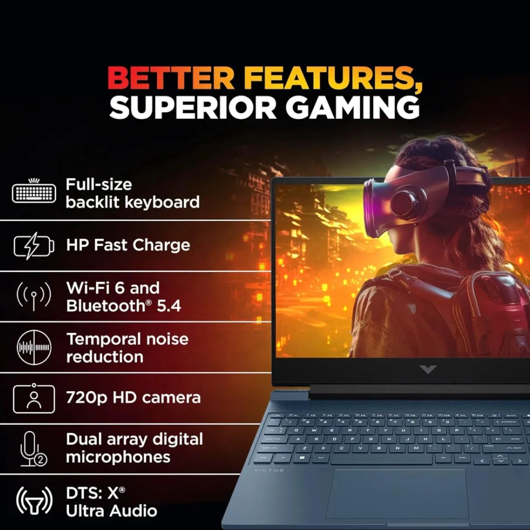 HP Victus 15-fb3025AX Gaming Laptop