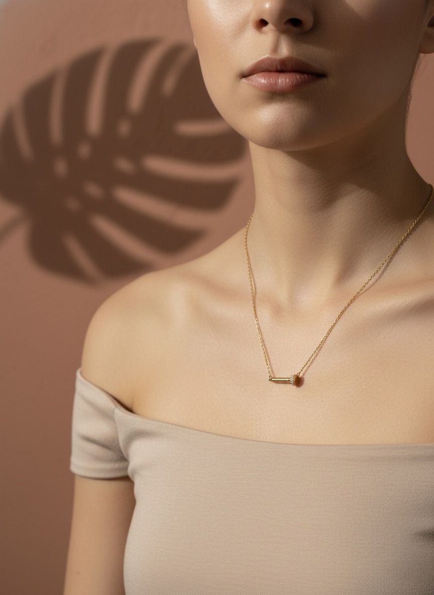 Nail pendant chain