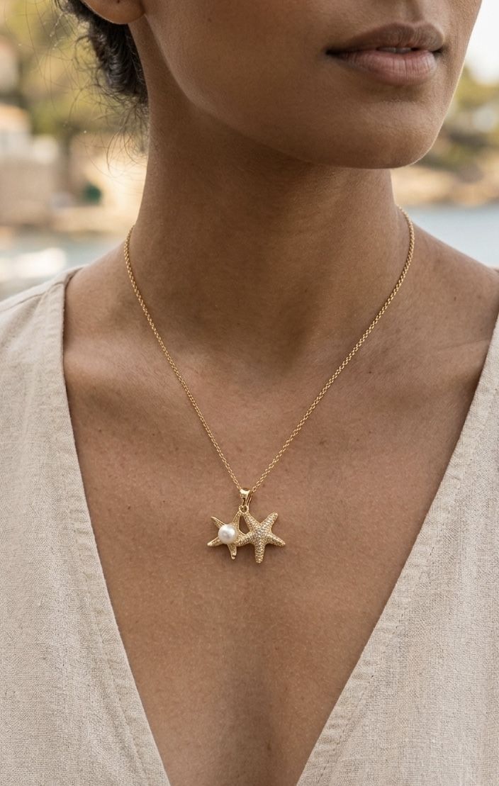 Star Kiss Necklace
