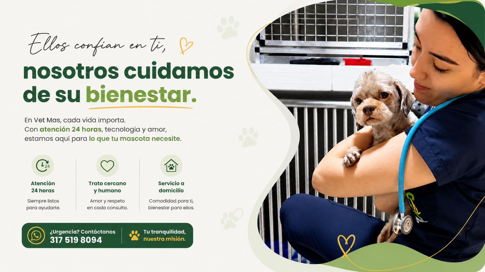Nosotros cuidamos de su bienestar
