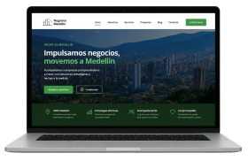 Mockup página web