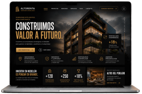 Mockup página web