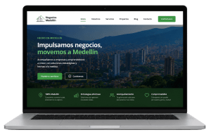 Mockup página web