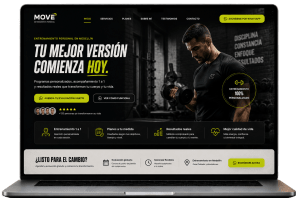 Mockup página web
